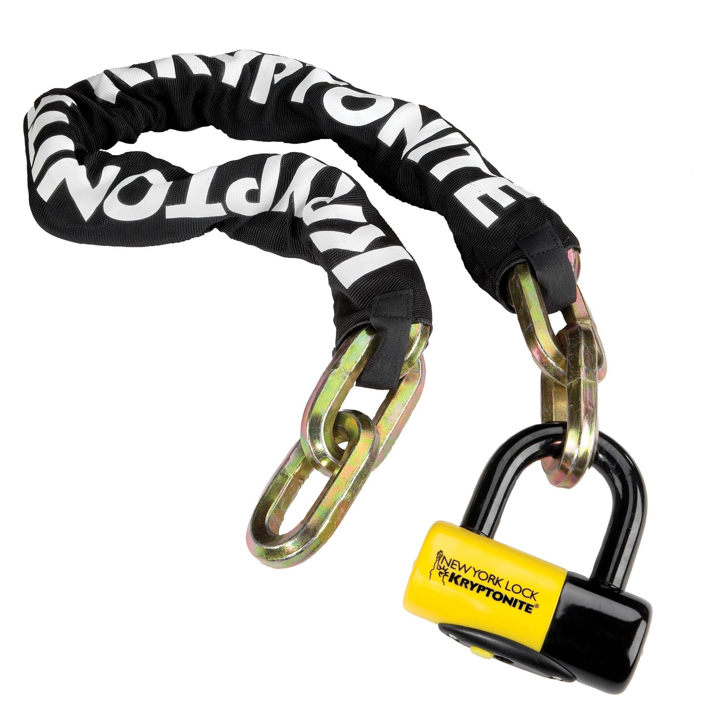 Kryptonite New York Fahgettaboudit Chain 1410 and Disc Lock: 3.25 (100cm)