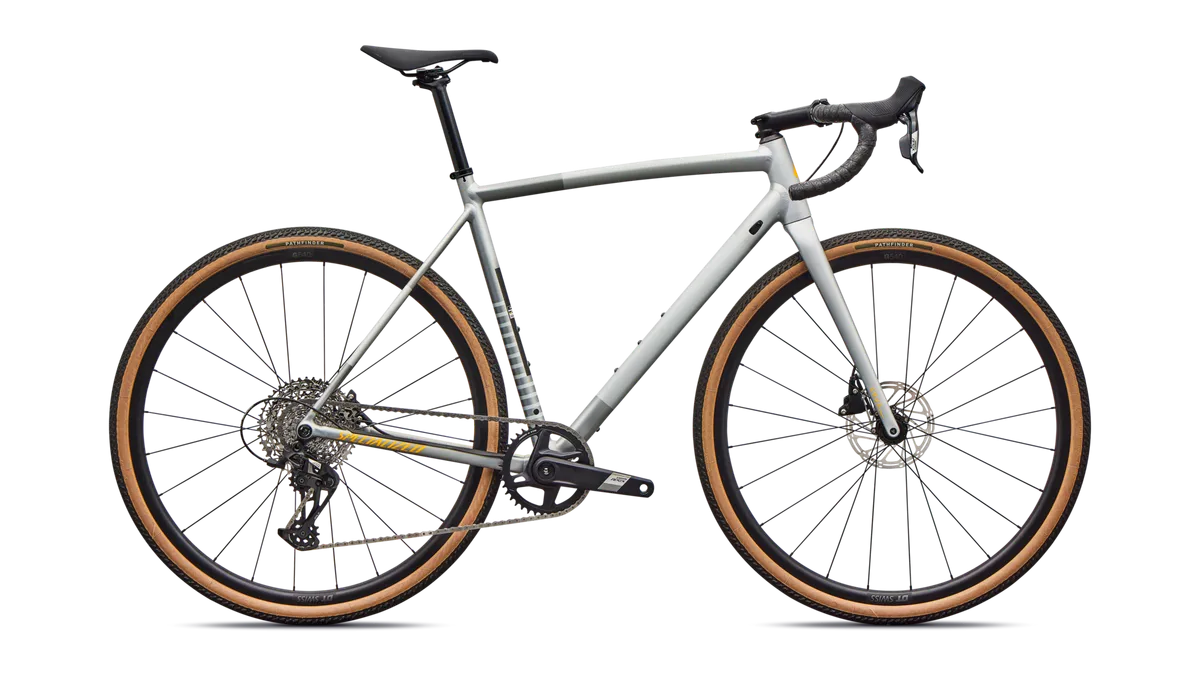 Crux DSW Comp - SRAM Apex XPLR - Shadow Silver / 49