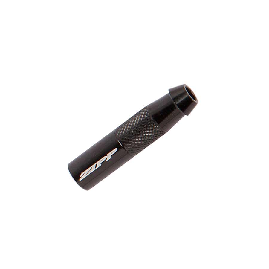 Zipp Valve Extender - 27mm for 202 1 Piece for Threaded Presta Valve Black