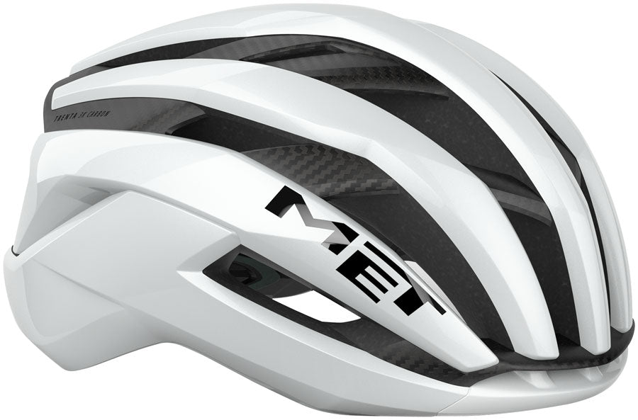 MET Trenta 3K Carbon Helmet - White Gloss Medium