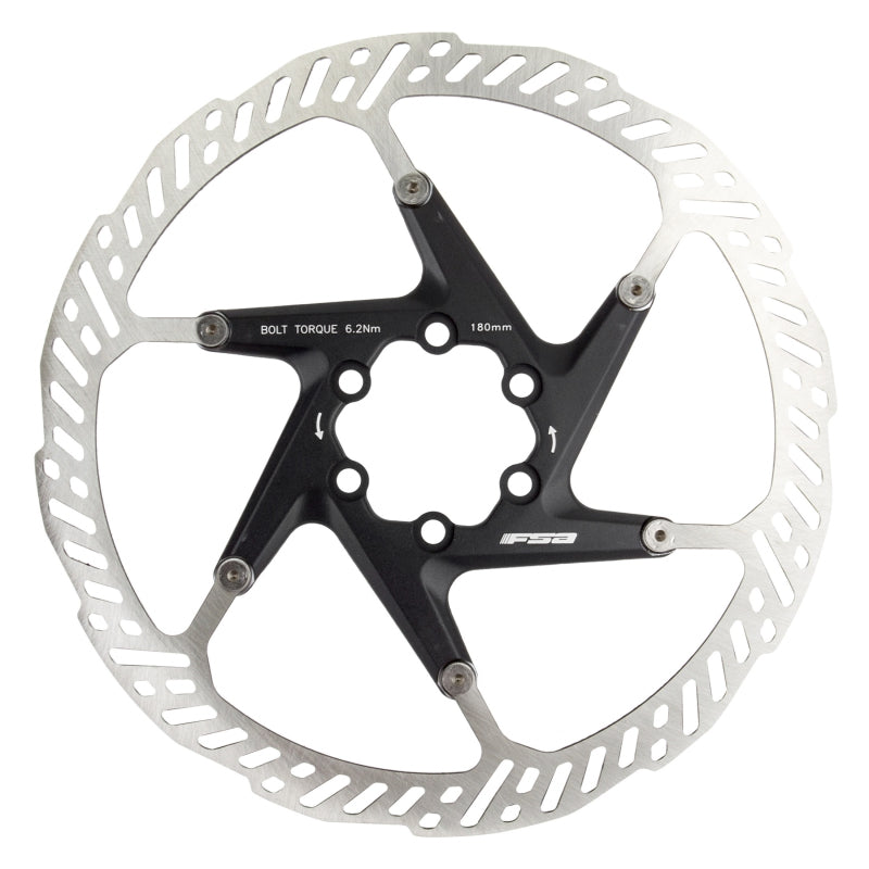 FSA K-Force 2-PC DB Rotor 180mm - Silver