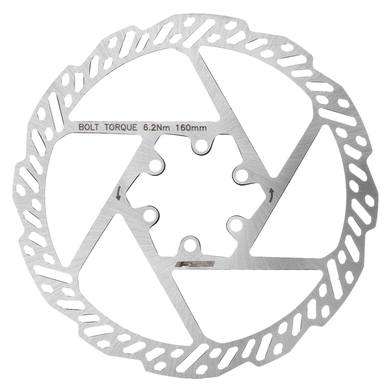FSA K-Force 1-PC DB Rotor 160mm - Silver