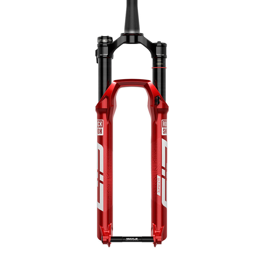 RockShox SID Ultimate Flight Attendant Race Day 2 Suspension Fork - 29" 120 mm 15 x 110 mm 44 mm Offsett Electric Red 3P Crown D1