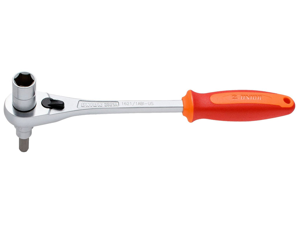 Tool Unior Bottom Bracket Ratcheting Wrench 8mm Hex/14mm