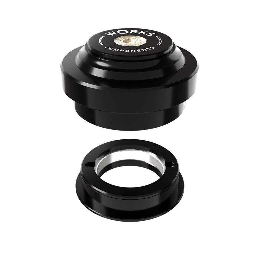 Works Components 1.0 EC44-ZS44 Angleset-1 1/8" Angle Headset 1.0° 100-109mm EC44/28.6 | ZS44/30 ZS External threadless Complete Black