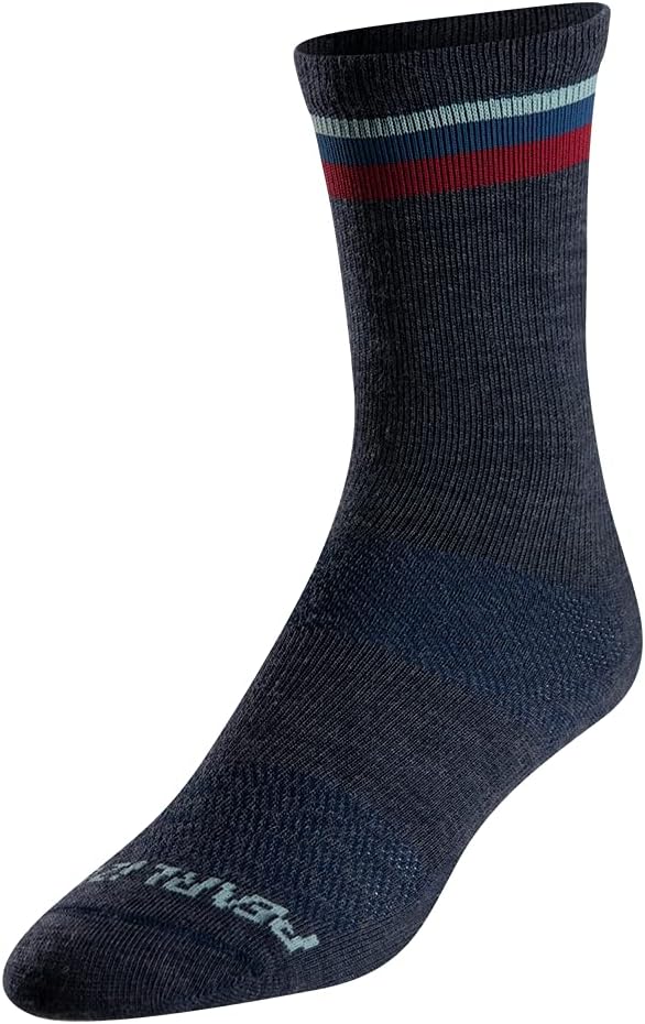 PI MERINO TALL SOCK NAVY/ADOBE MD