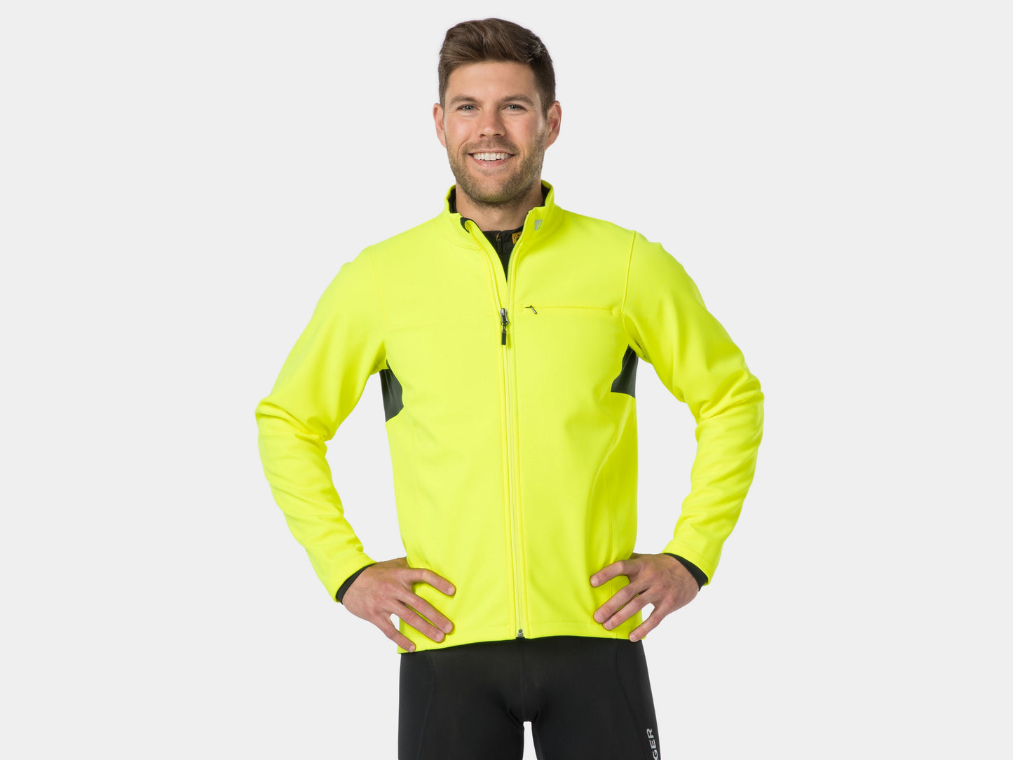 Jacket Bontrager Circuit Softshell X-Small Visibility Yellow