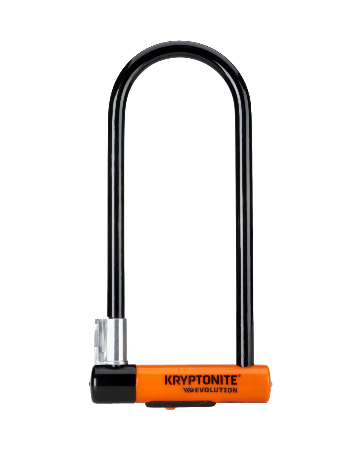 Kryptonite Evolution Series U-Lock - 4 x 11.5" Keyed Black Includes bracket