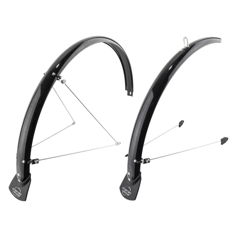 Planet Bike Hardcore 700c x 45 Fender Set: Black (700c x 25-35)
