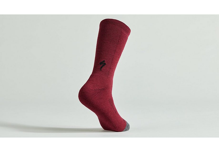 Specialized Merino Deep Winter Tall Sock Heather Grey S