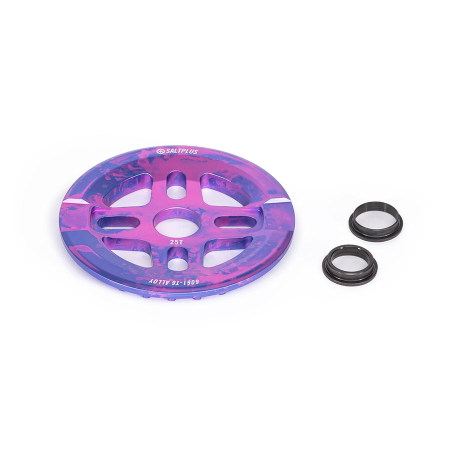 Salt Plus Orion Guard Chainring Teeth: 25 6061-T6 Aluminum Purple