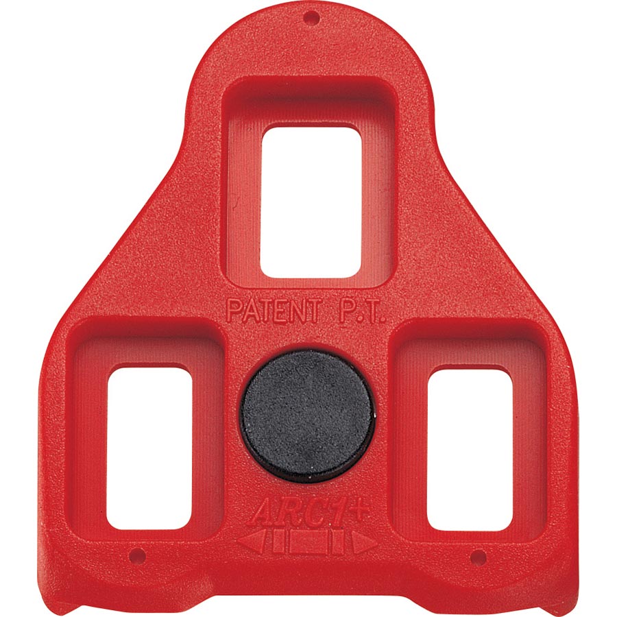 Exustar E-ARC1 Cleats Compatibility: Delta Float: 9° Red