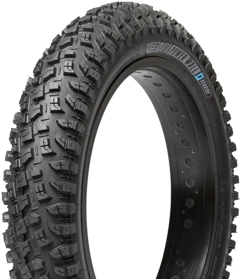 Vee Tire Co. Terrenza Tire - 20 x 4.5 Clincher Wire BLK Performance Override Powerwall E-Bike E-50
