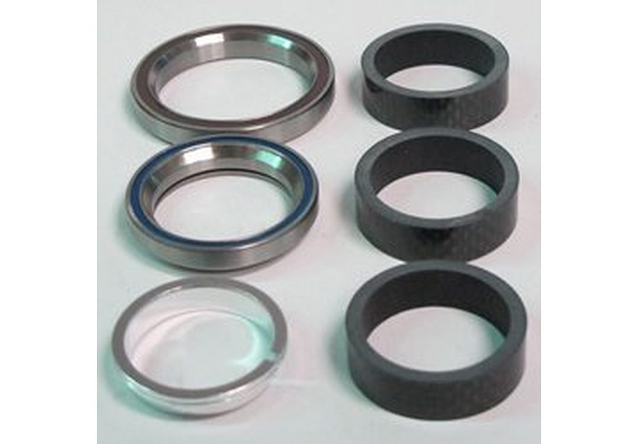 Specialized venge hds sw+mclaren venge 1-1/8" ceramic upper/1-3/8" steel lower w/spacer (no cone spacer)