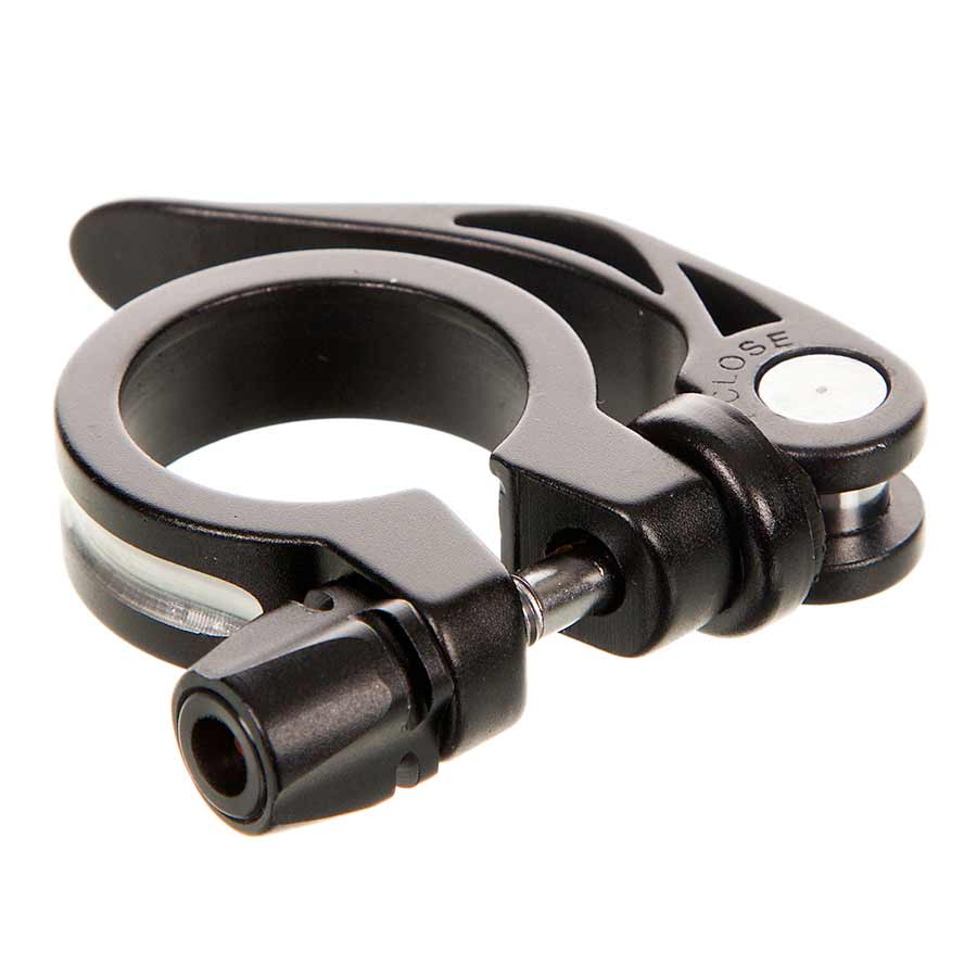 EVO Integrated Skewer Seatpost Clamp 31.8mm Black