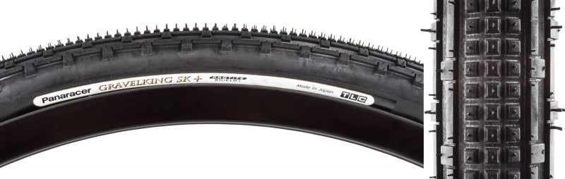 Panaracer GravelKing SK Plus Tire - 700 x 35 Tubeless Folding BLK ProTite Protection