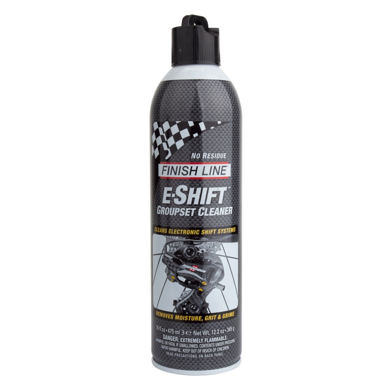 Finish Line E-Shift Cleaner Electronic Groupset Cleaner 16oz Aerosol