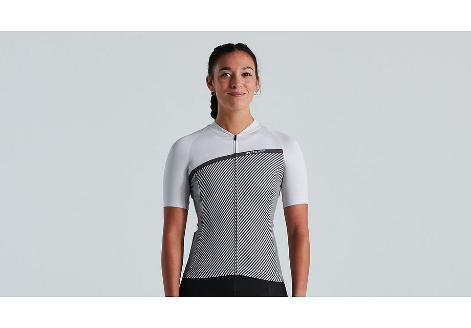 Specialized sl stripe jersey ss wmn dove grey s