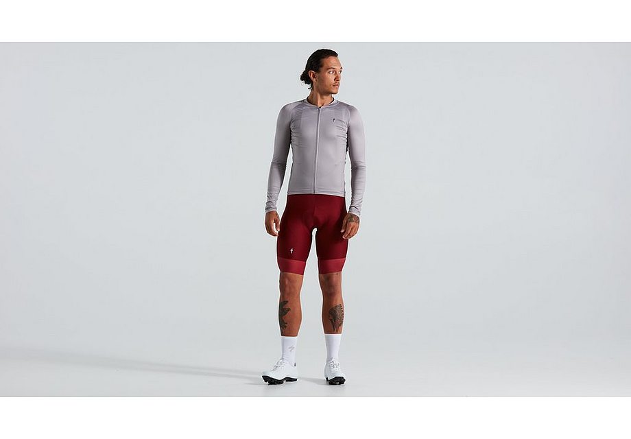 Specialized sl air solid jersey ls men silver xxl Jerseys Specialized