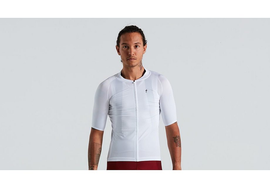 Specialized sl air solid jersey ss men white xs