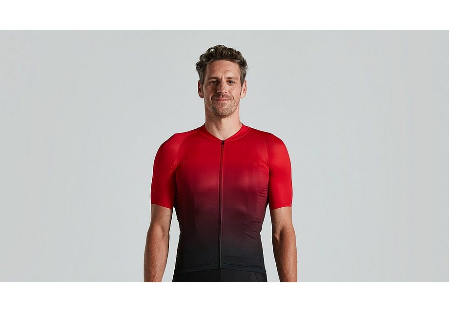 Specialized Sl Air Jersey Ss Sagan Decon Red Red/Black Fade Xxl