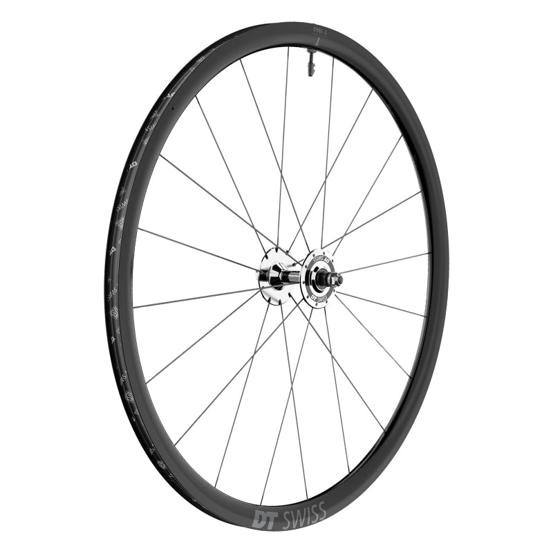 DT Swiss T 1800 Classic Front Wheel - 700 9 x 100mm No Brake Black