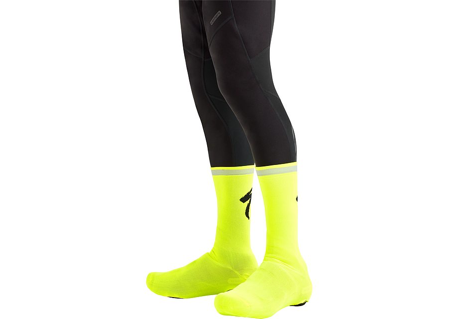 Specialized reflect overshoe sock neon yellow s/m