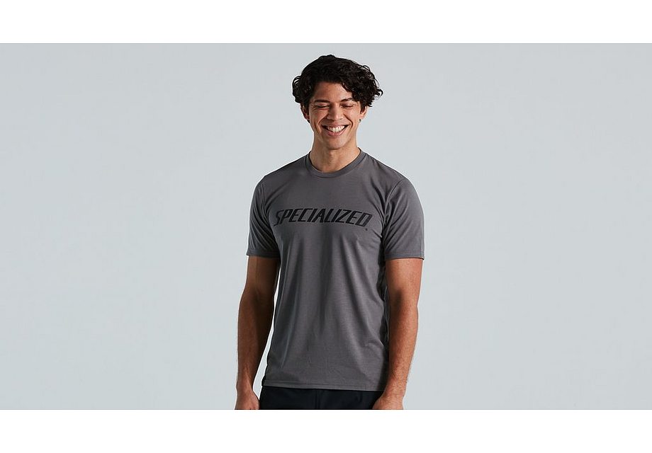 Specialized Wordmark Tee Ss Men Smoke L