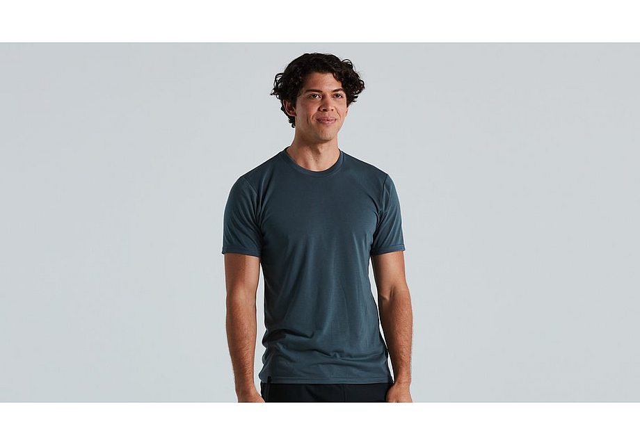 Specialized Drirelease Tech Tee Ss Men Cast Battleship S