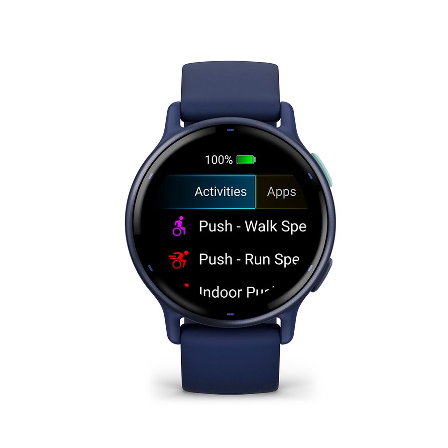 Garmin vivoactive 5 Watch Watch Color: Navy Wristband: Navy - Silicone