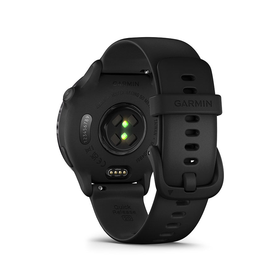 Garmin vivoactive 6 Watch Watch Color: Slate Wristband: Black - Silicone