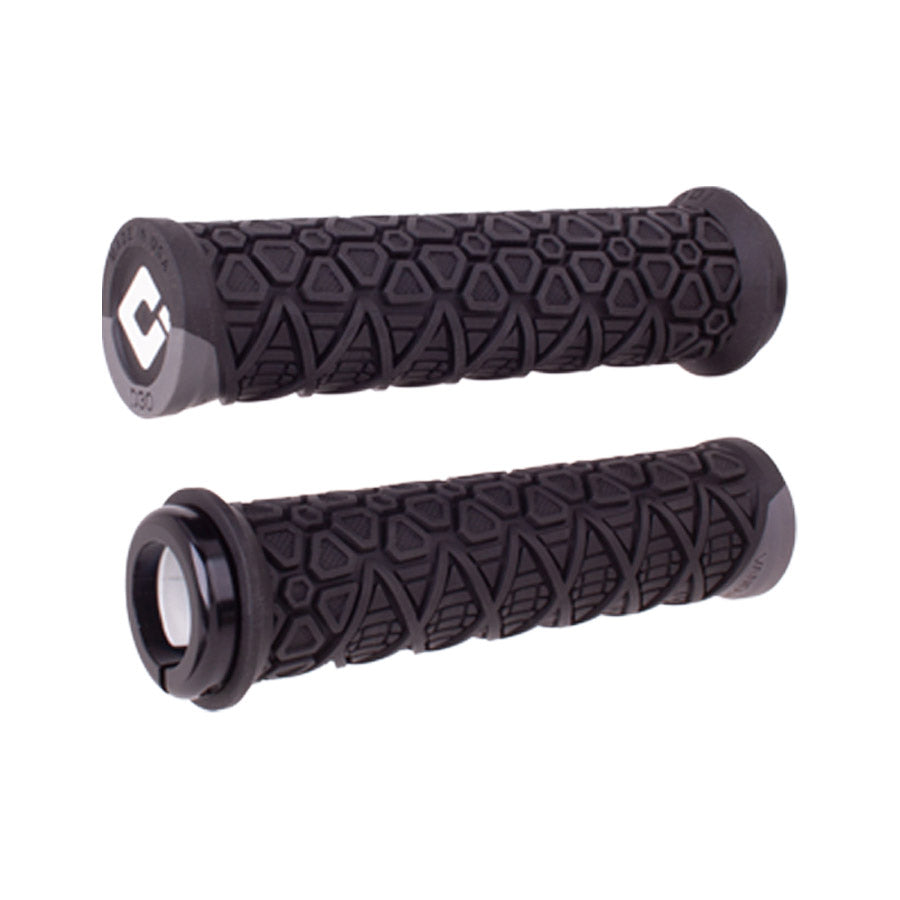 ODI Vanquish Grips - Black/Graphite Lock-On