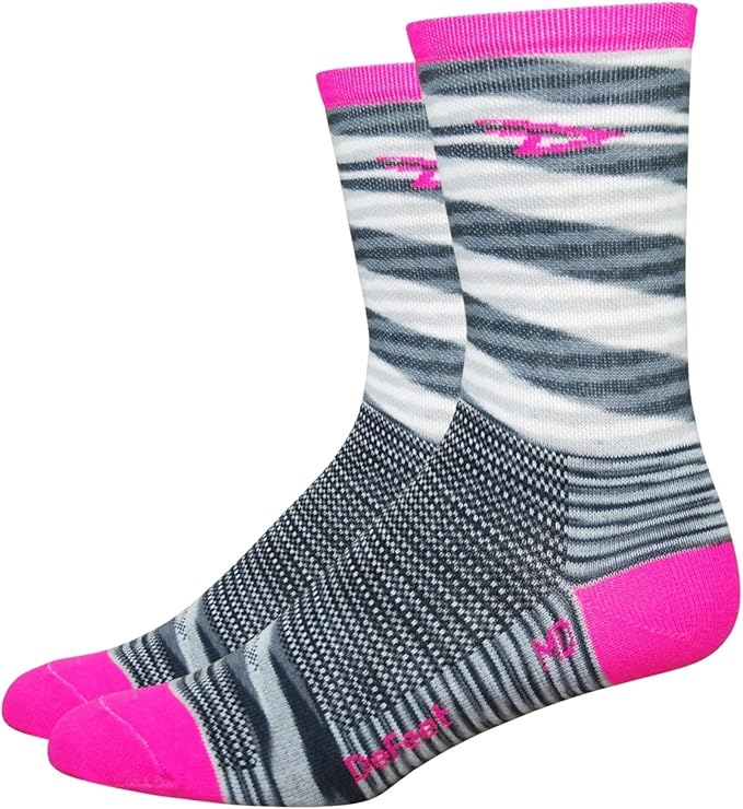 Aireator D Logo Hi-Vis Pink w/ Celeste 5" Double Cuff M