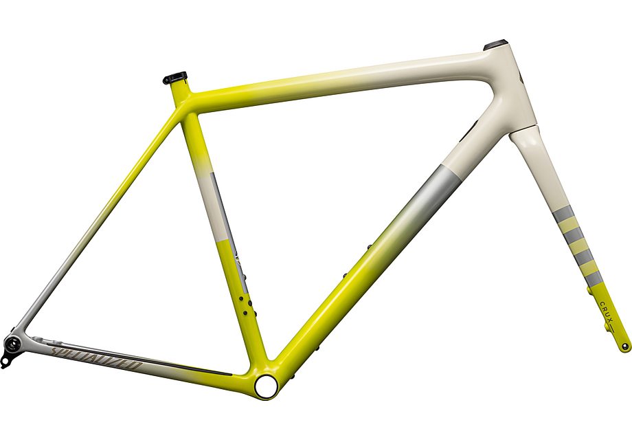 Specialized crux 10r frmset birch/ion metallic/silver dust/taupe 49