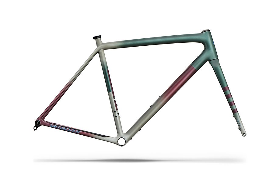 Specialized Crux 10R Frmset Dolomite/Fjord Metallic/Quartz Metallic/Glacial Metallic 56