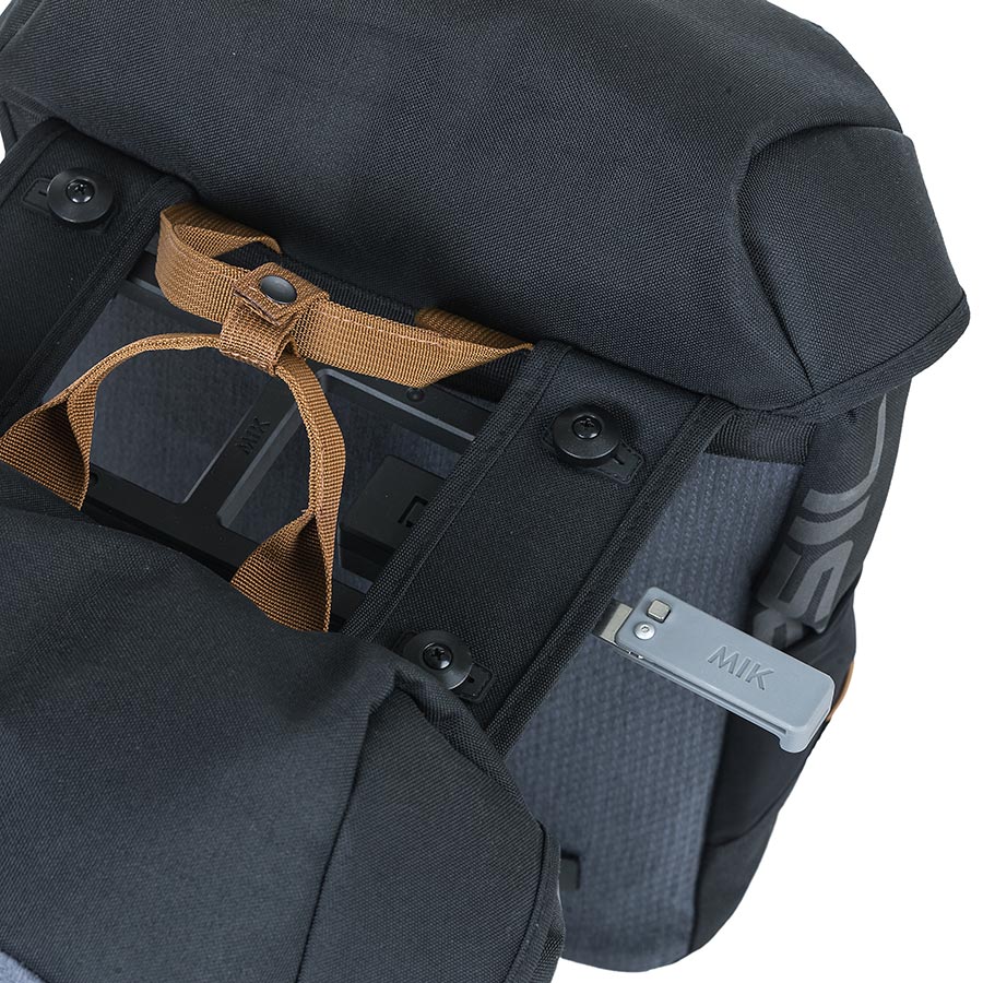 Basil Miles MIK Pannier 34L Black