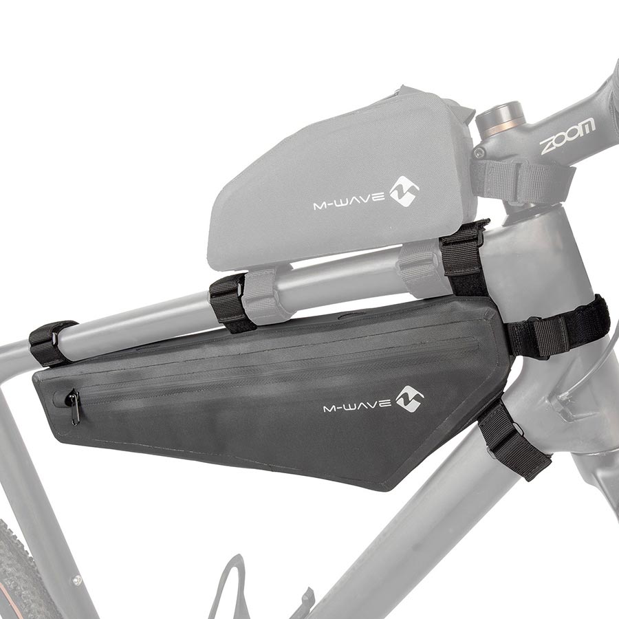 M-Wave Rough Ride II Triangle Frame Bag Black