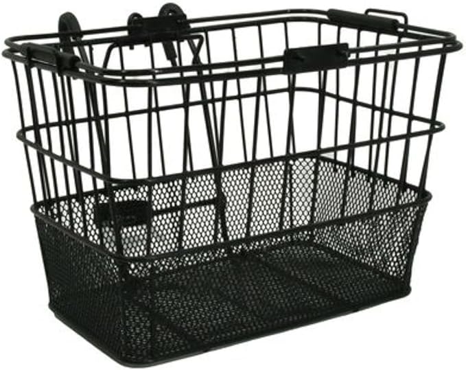 ULTRACYCLE,HOOK & GO BASKET,UC HOOK & GO MESH QR BASKET,BLACK,13.5''W x 10''D x 10''H