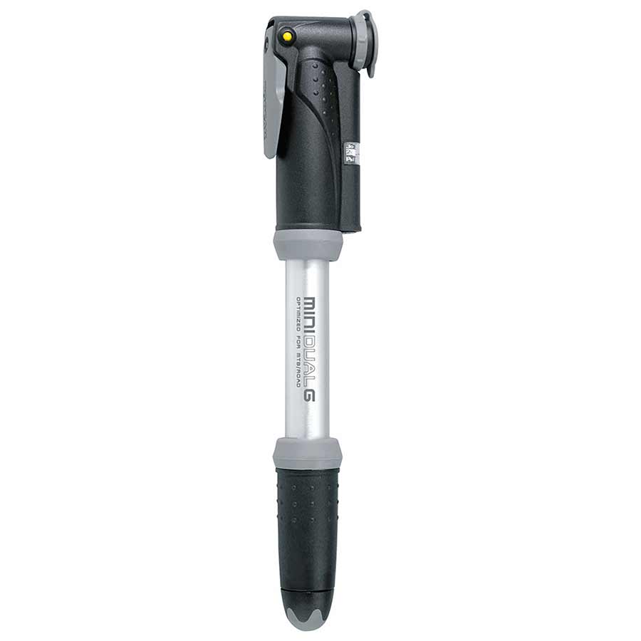 Topeak Mini Dual Pump with Gauge Black/Silver