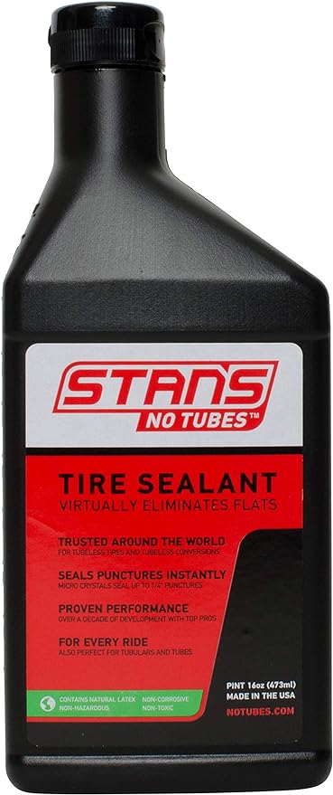 Stan's No Tubes, Pre-mixed sealant, Pint (16oz 473ml)