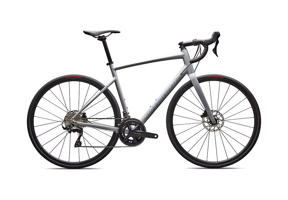 2026 Specialized Allez E5 Comp Bike Dolomite Metallic / Dove Grey 58