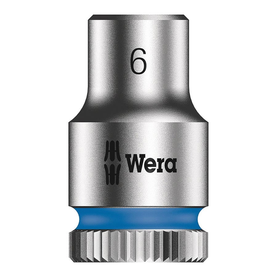 Wera Tool 8790 HMA ZYKLOP 1/4" Drive Socket 6mm