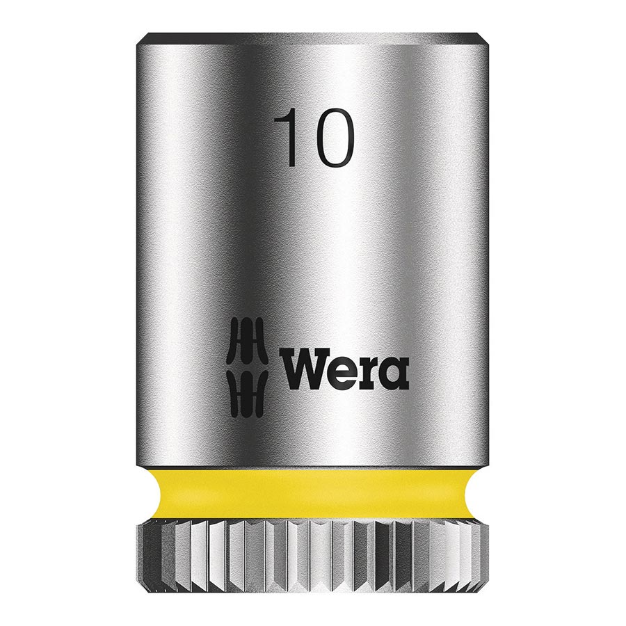 Wera Tool 8790 HMA ZYKLOP 1/4" Drive Socket 10mm