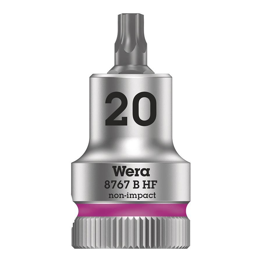 Wera Tool 8767 B HF Torx Zyklop 3/8" Drive Torx Bit Socket T20