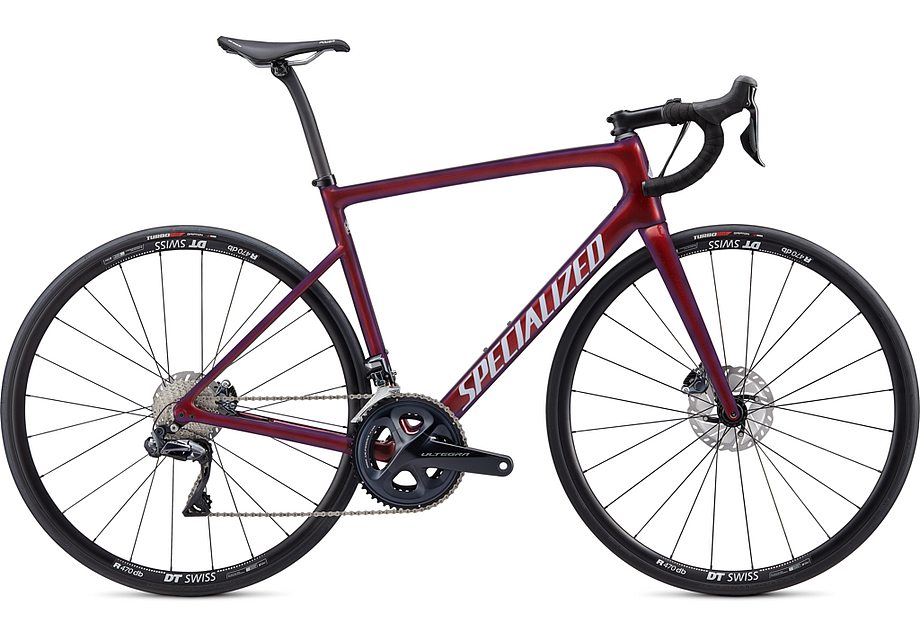 Specialized tarmac sl6 comp disc udi2 gloss cast berry/metallic crimson/dove grey 54