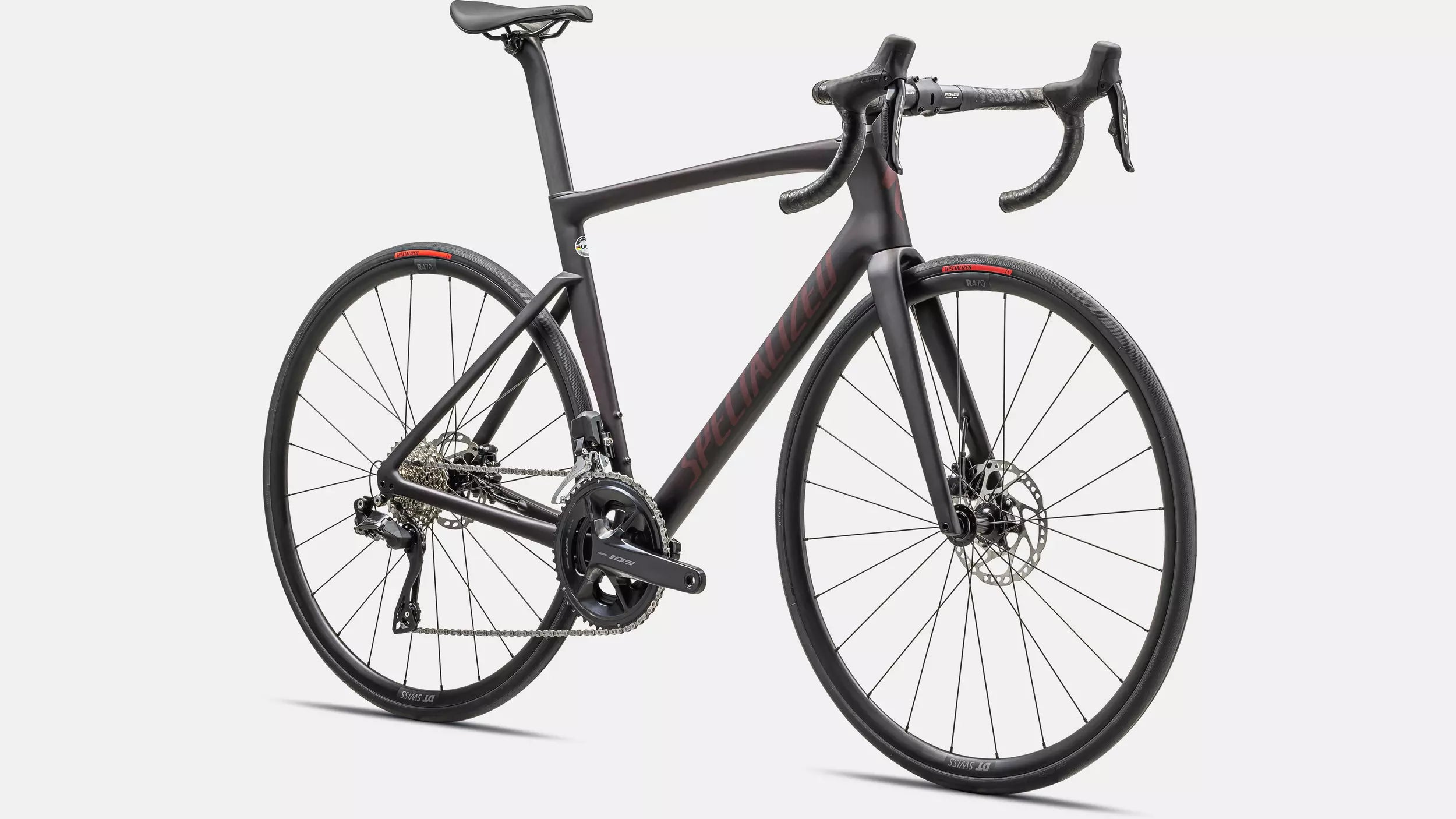 2024 Specialized tarmac sl7 comp bike satin red tint over carbon