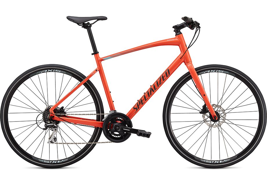 Specialized sirrus 2.0 gloss vivid coral / summer blue / satin black reflective xl