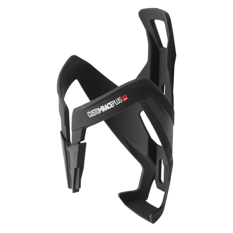 Elite Custom Race Plus Water Bottle Cage - Soft Touch Black