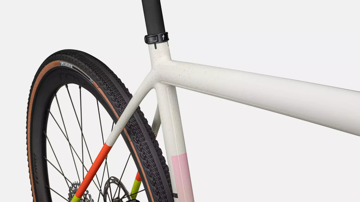2024 Specialized crux pro bike gloss dune white birch cactus bloom speckle 49 Bicycle Specialized