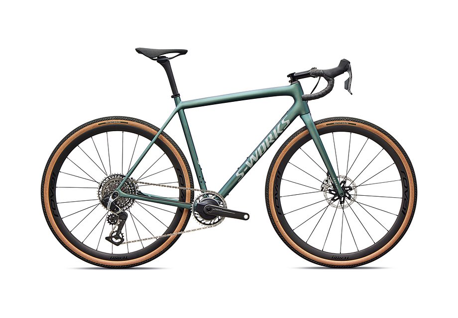 2026 Specialized Crux S-Works Bike Premium Fjord/Dolomite Metallic 54